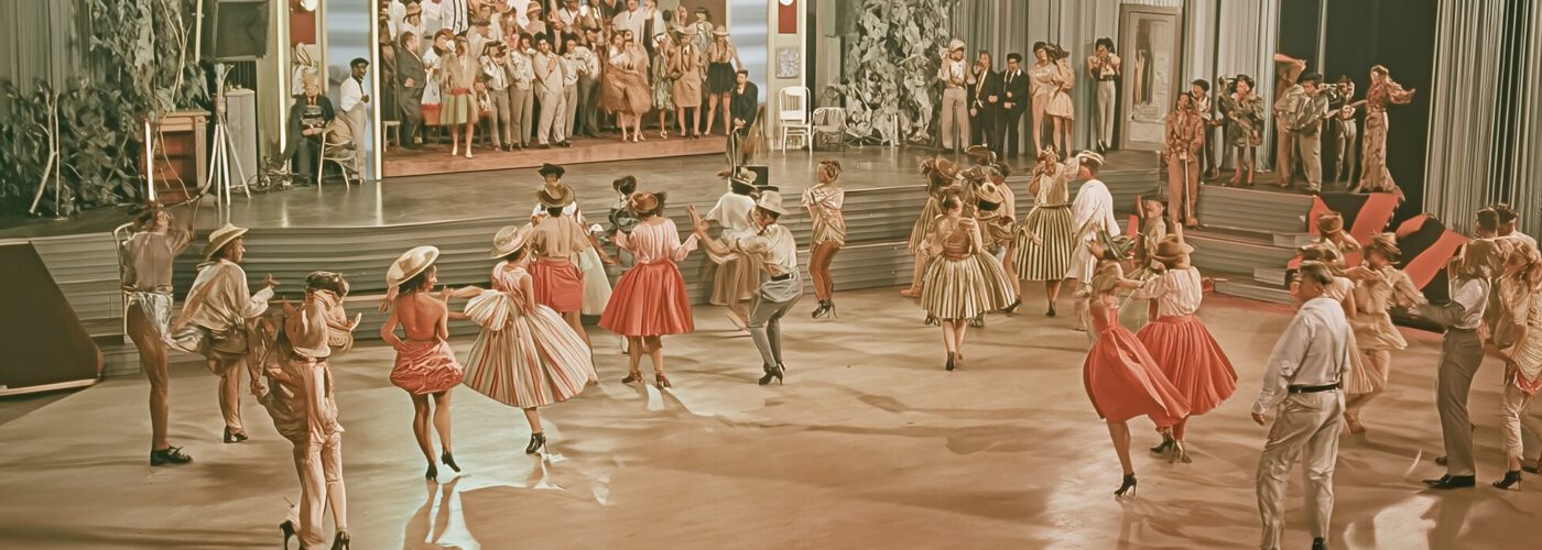 Lively Vintage Dance Scene
